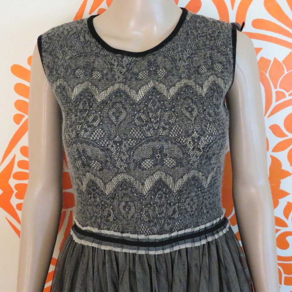 Anthropologie Weston Wear Sweater & Mesh Dress S - Picture 2 of 3